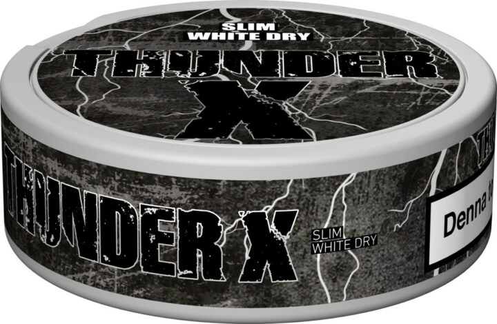 Thunder X Slim White Dry Portion Snus