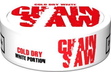 Chainsaw Cold Dry White Portion Snus