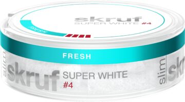 Skruf 4 Fresh Super White Portion Snus