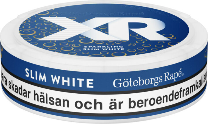 XR Sparkling Göteborgs Rape Slim White Portion Snus