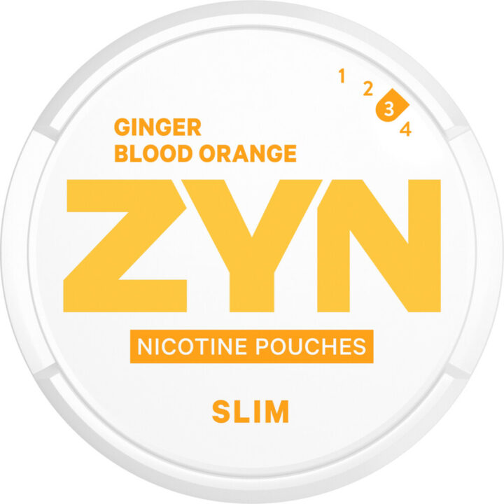 Zyn Ginger Blood Orange Slim Nicotine Pouches