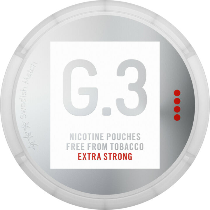 G3 Extra Strong Slim Nicotine Pouches