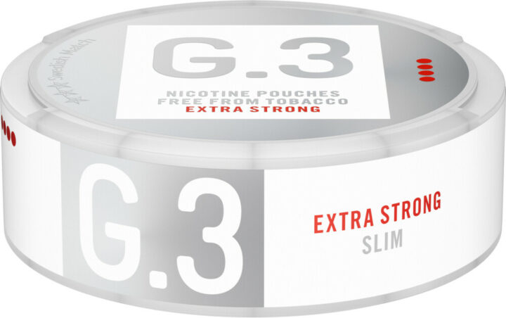 G3 Extra Strong Slim Nicotine Pouches