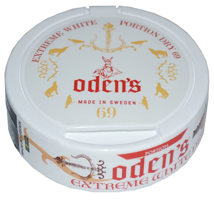 Odens 69 Extreme White Dry Portion Snus
