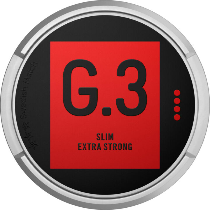 G3 Slim Extra Strong Portion Snus