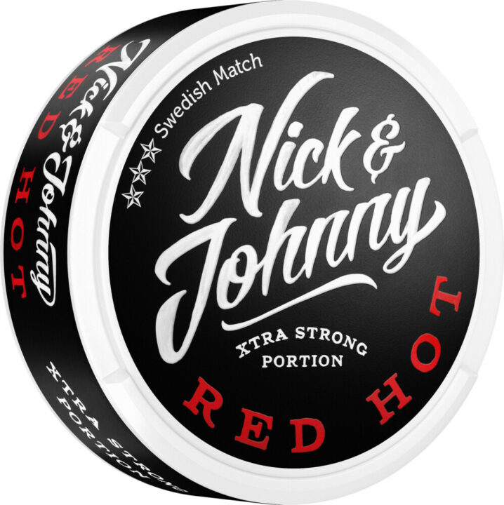 Nick & Johnny Red Hot Extra Strong Portion Snus