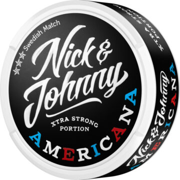 Nick & Johnny Americana Extra Strong Portion Snus