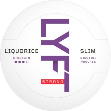 Lyft Liquorice Strong Slim Nicotine Pouches