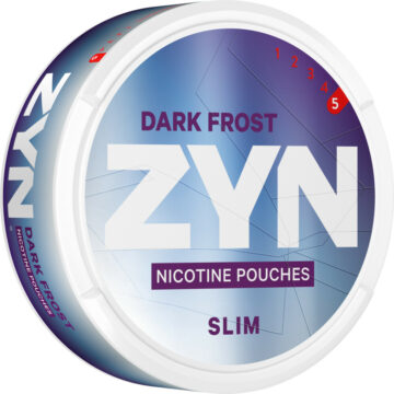 Zyn Dark Frost Slim Nicotine Pouches