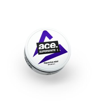 Ace Licorice Mint Strong Slim Nicotine Pouches