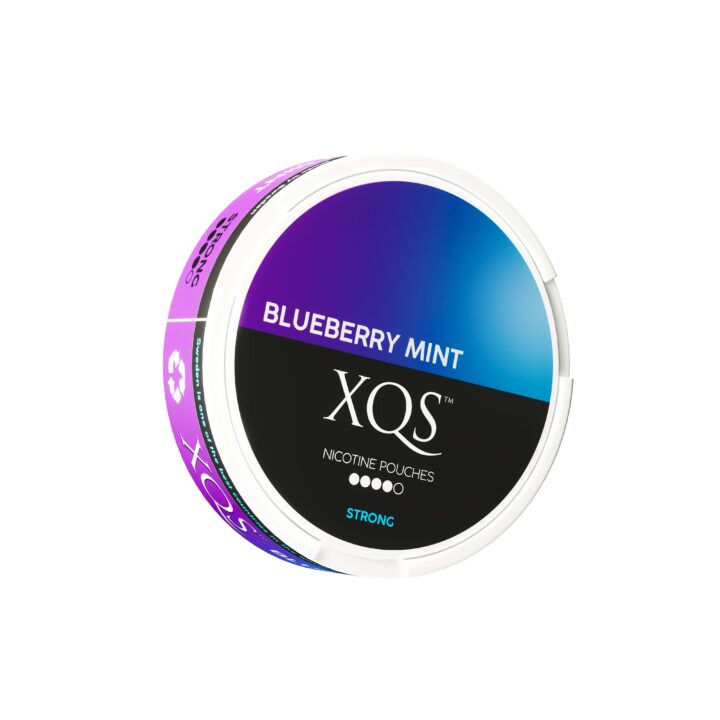 XQS Blueberry Mint Strong Nicotine Pouches