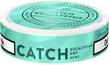 Catch Eucalyptus Dry Mini Original Portion Snus