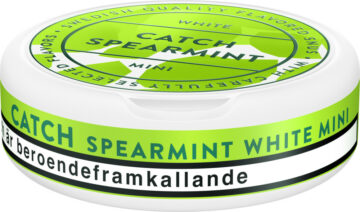Catch Spearmint Mini White Portion Snus