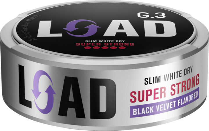 G3 Load Super Strong Slim White Dry Portion Snus