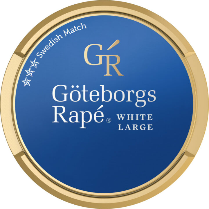 Göteborgs Rape White Large Portion Snus