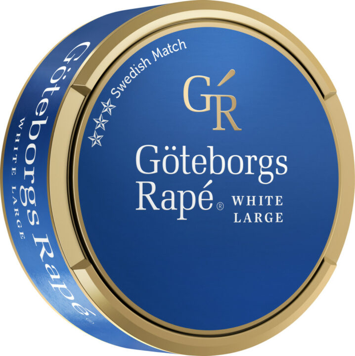 Göteborgs Rape White Large Portion Snus