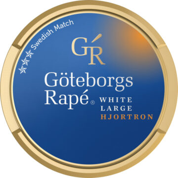 Göteborgs Rape White Large Hjortron Portion Snus
