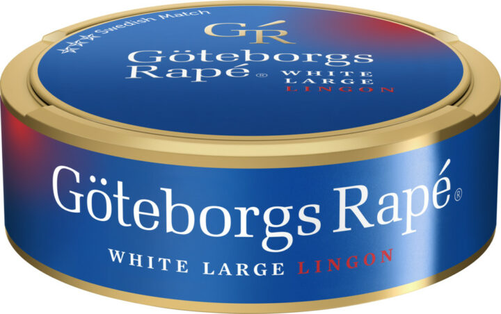 Göteborgs Rape Lingon White Large Portion Snus