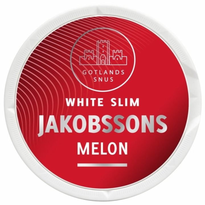 Jakobssons Melon Slim White Portion Snus