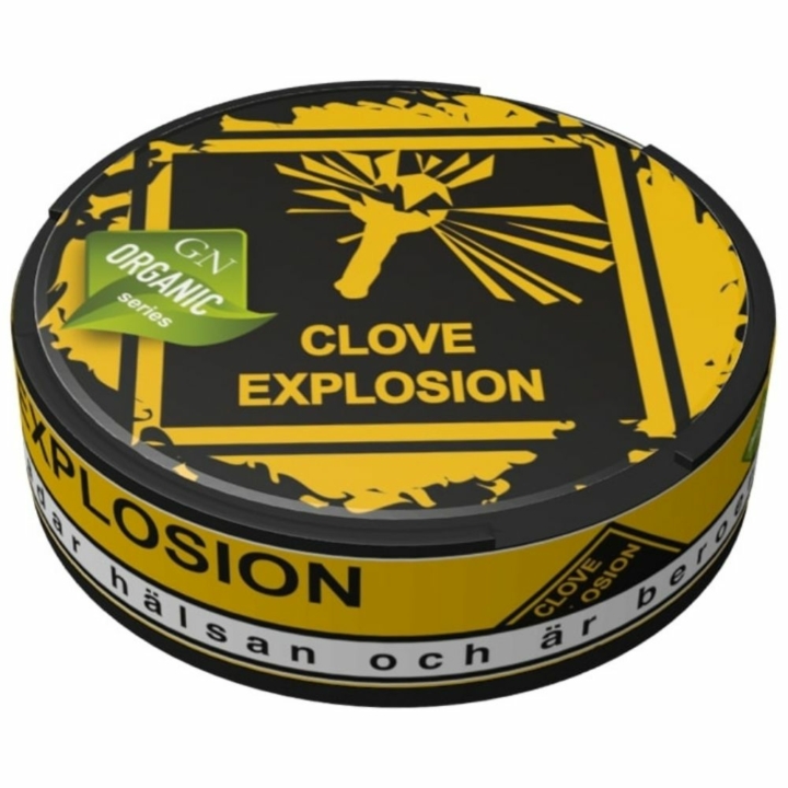 Organic Clove Explosion Portion Snus
