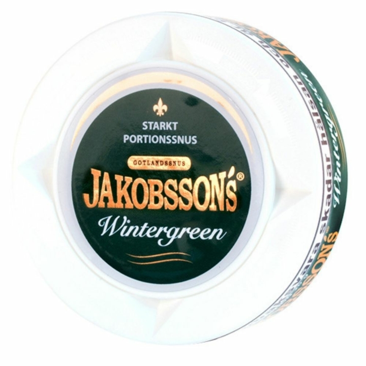 Jakobsson Wintergreen Strong Portion Snus