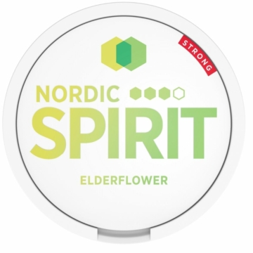 Nordic Spirit Elderflower Strong Portion Snus