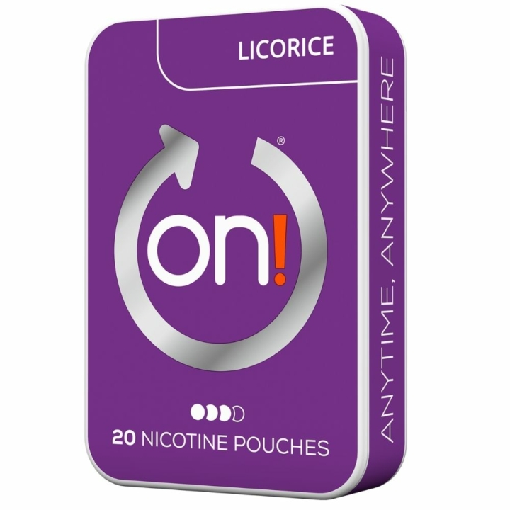 On! Licorice 6mg Nicotine Pouches