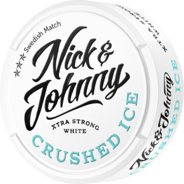 Nick & Johnny Crushed Ice Extra Strong White Portion Snus