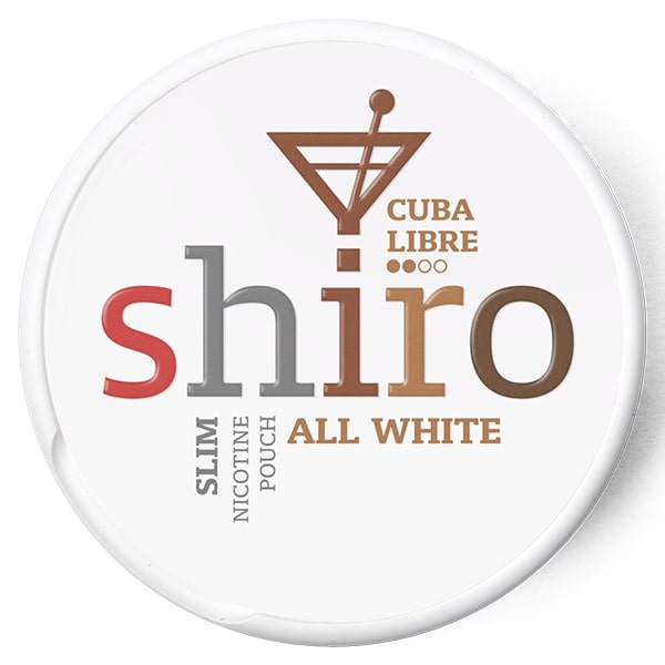 Shiro Cuba Libre Slim Nicotine Pouches