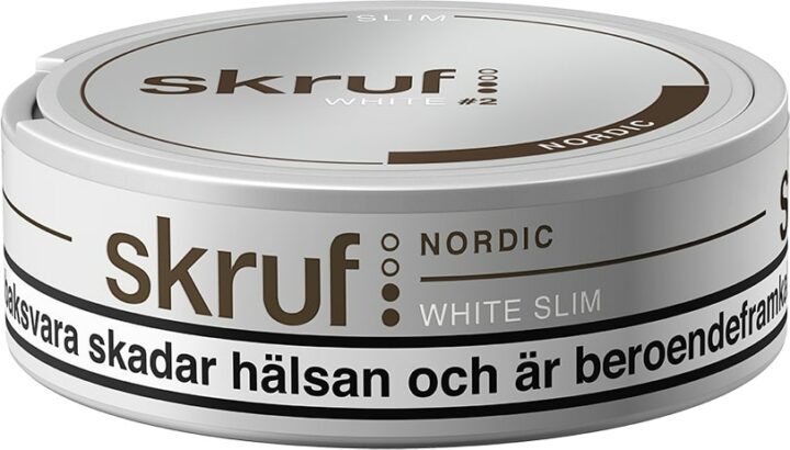 Skruf 2 Nordic White Slim Portion Snus