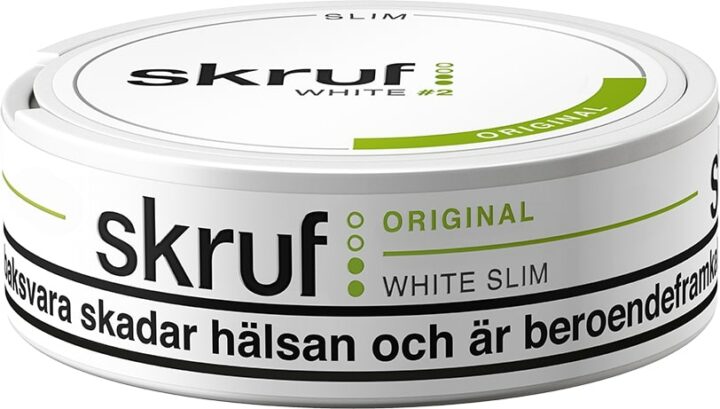 Skruf 2 Original White Slim Portion Snus