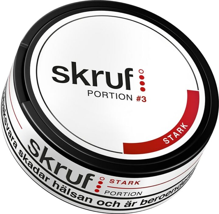 Skruf 3 Strong Portion Snus