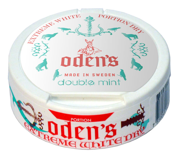 Odens Doublemint Extreme White Dry Portion Snus