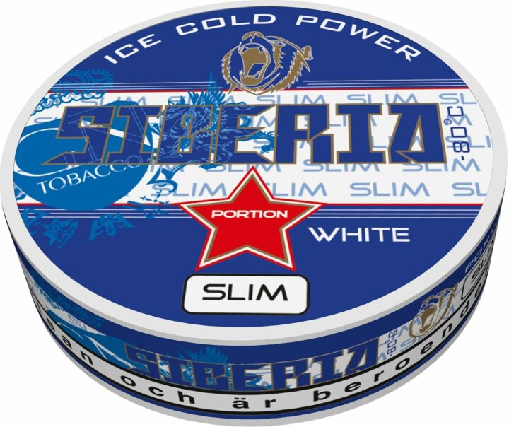 Siberia White Slim Portion Snus
