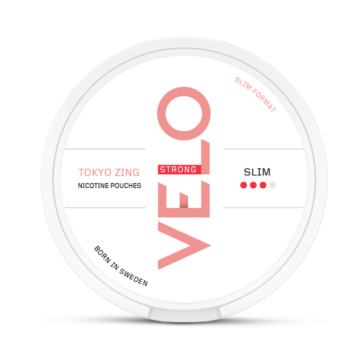 VELO Tokyo Zing Strong Slim Nicotine Pouches