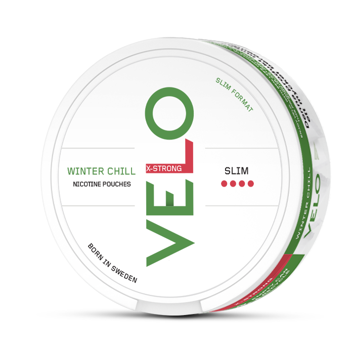 VELO Winter Chill X-Strong Slim Nicotine Pouches