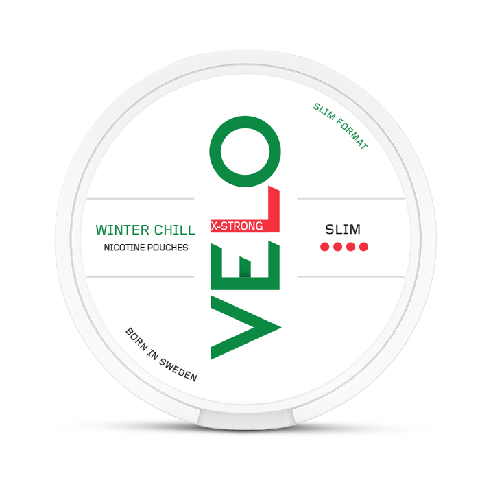 VELO Winter Chill X-Strong Slim Nicotine Pouches